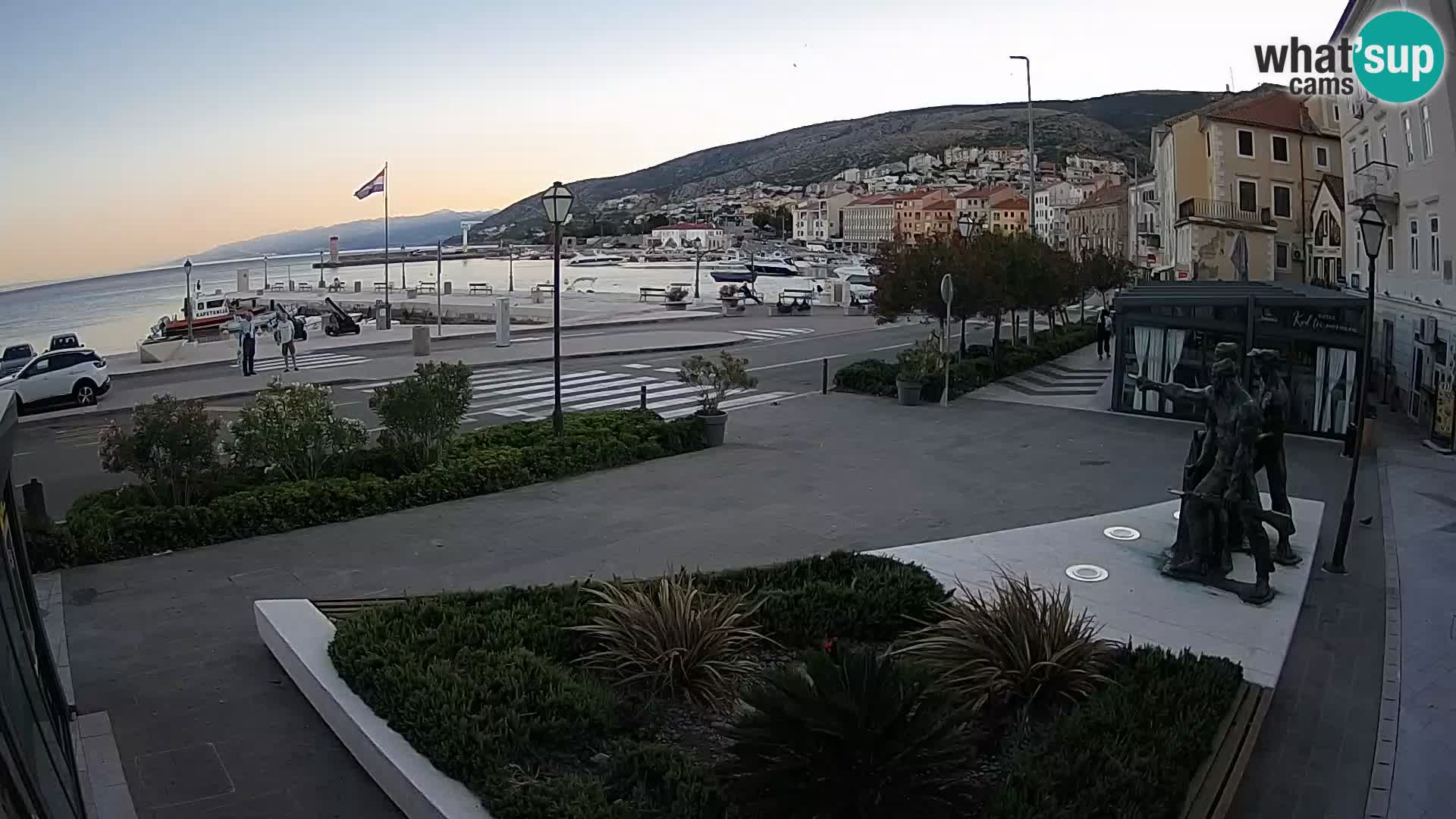 Live webcam Senj riva – seafront – Croatia