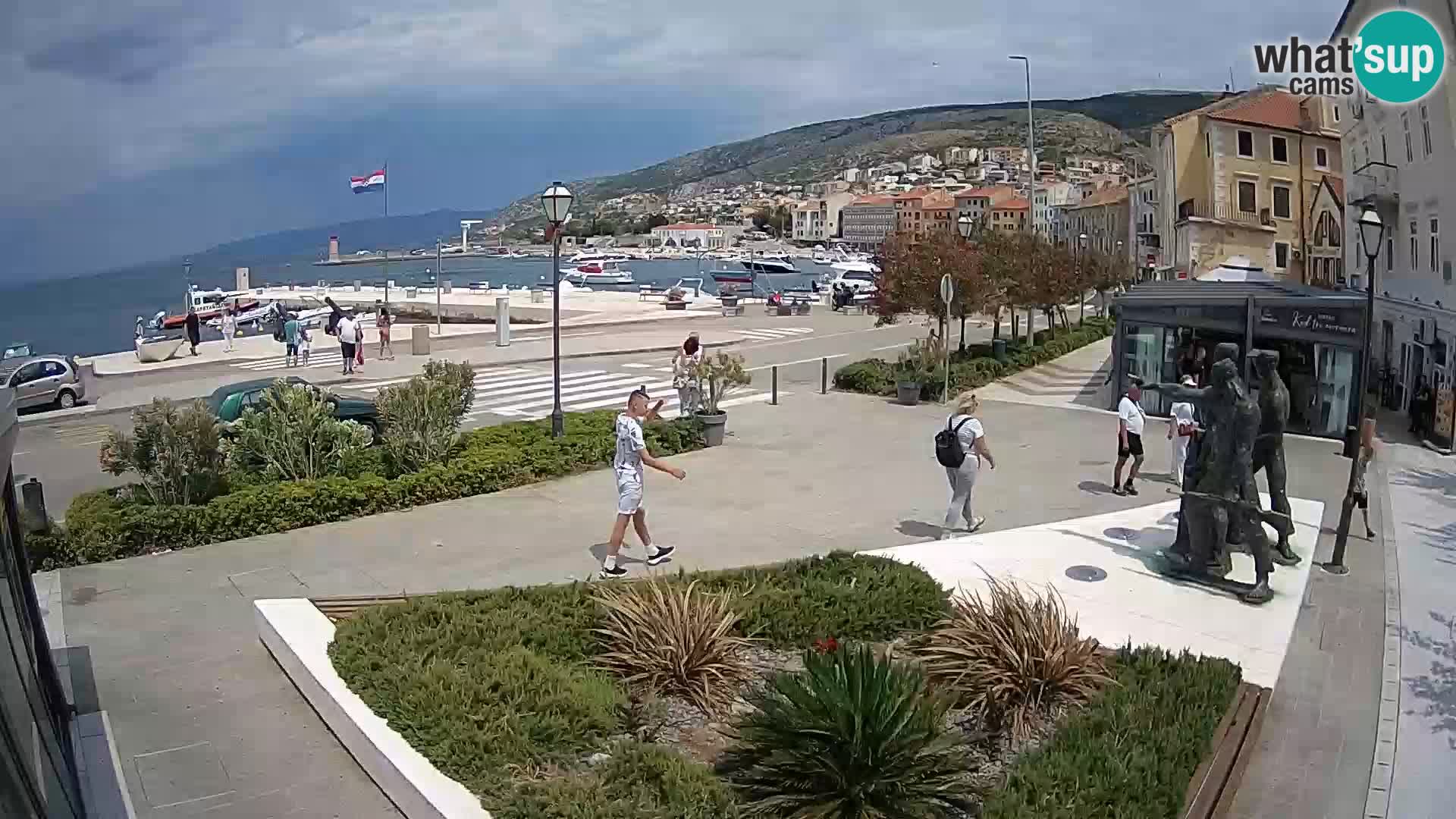 Webcam en direct Senj Riva – front de mer