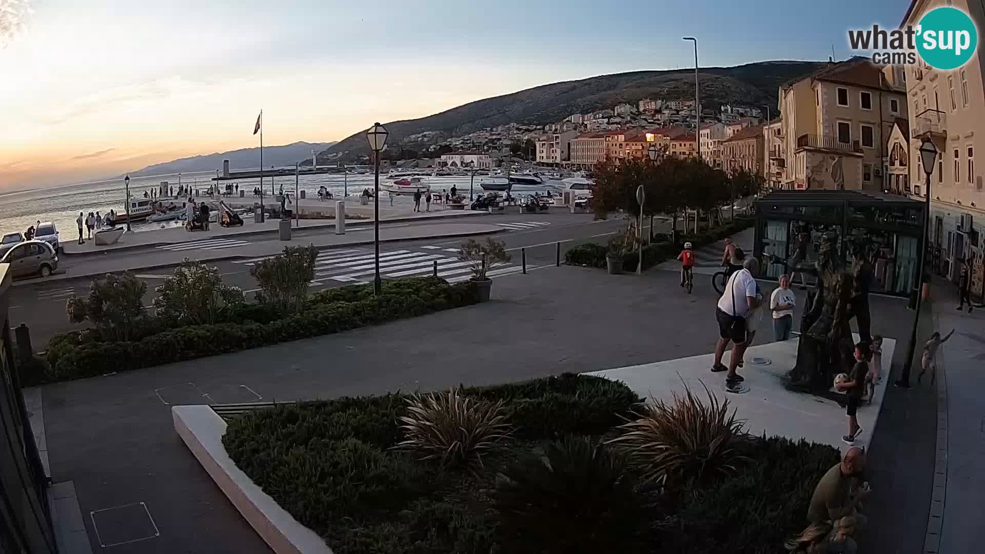 Webcam en direct Senj Riva – front de mer