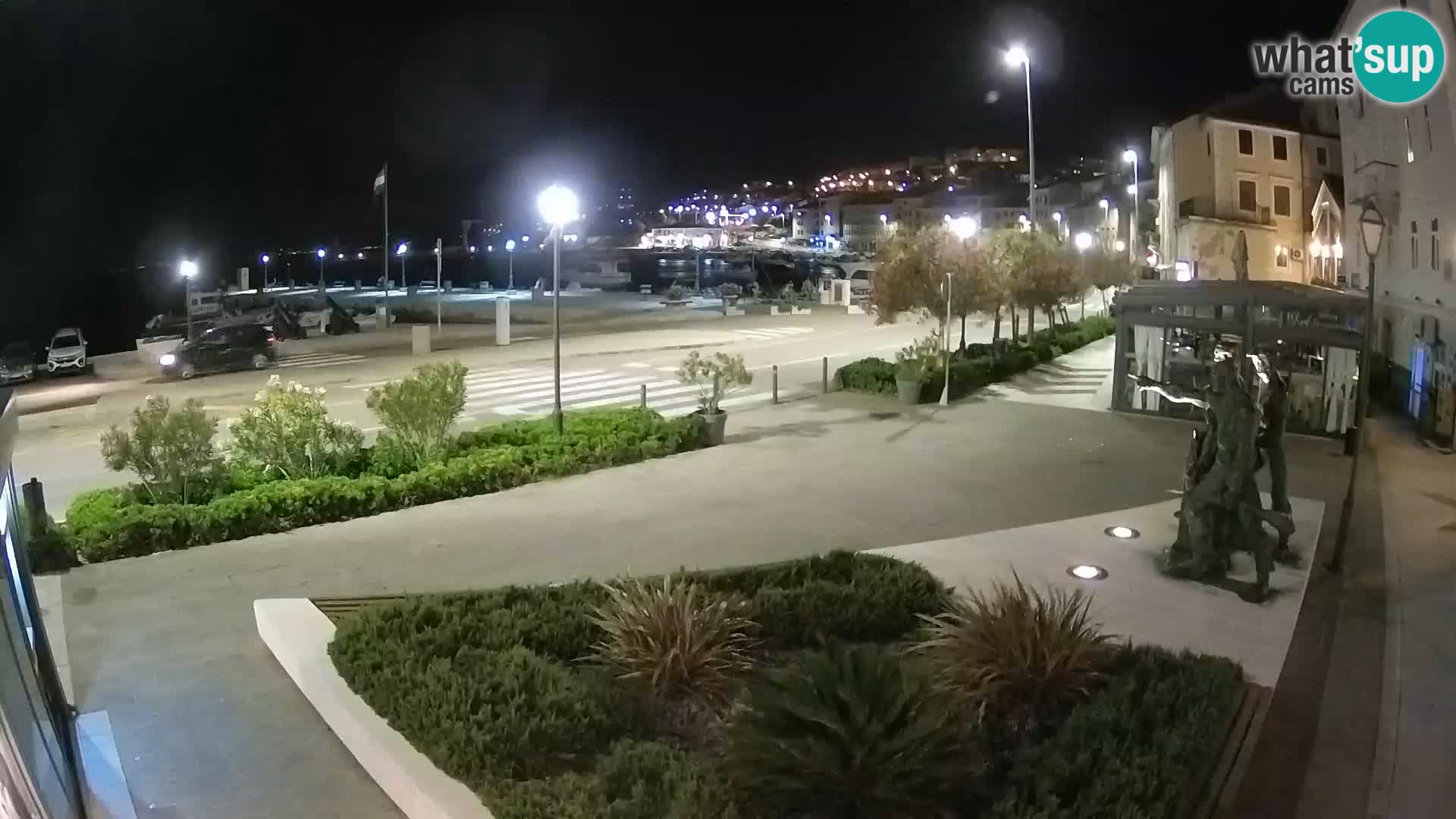 Live webcam Senj riva – seafront – Croatia