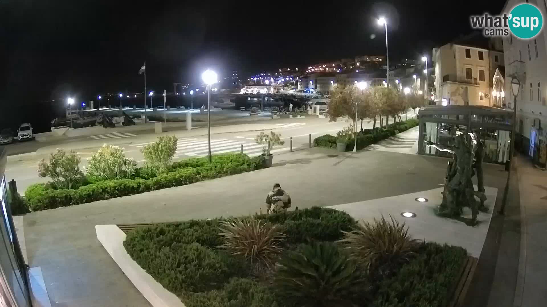 Live webcam Senj riva – seafront – Croatia