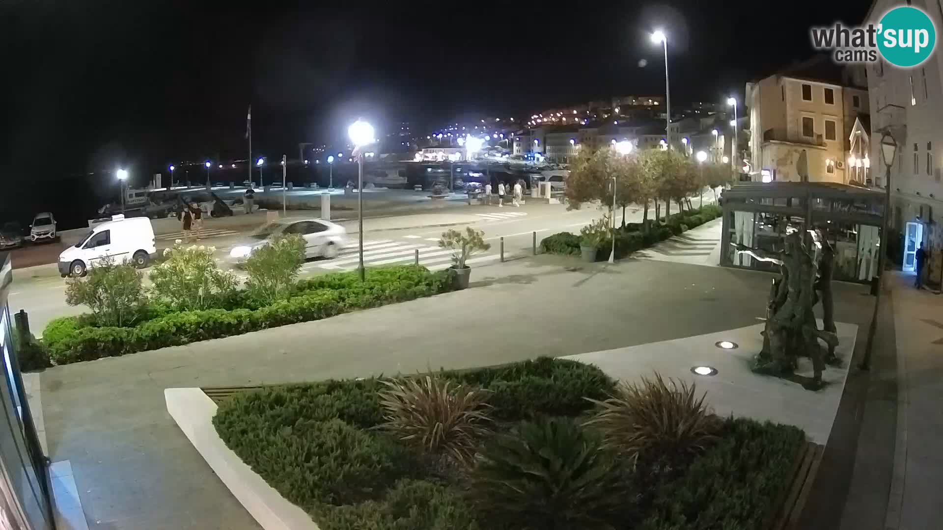 Live webcam Senj riva – seafront – Croatia