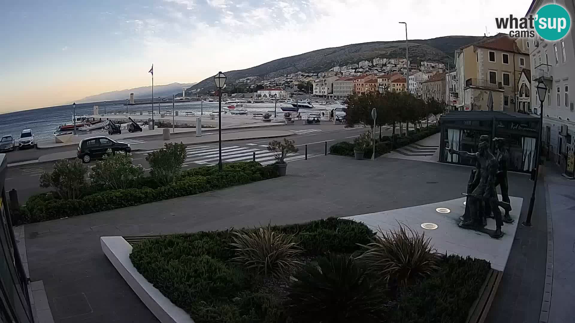 Live webcam Senj riva – seafront – Croatia