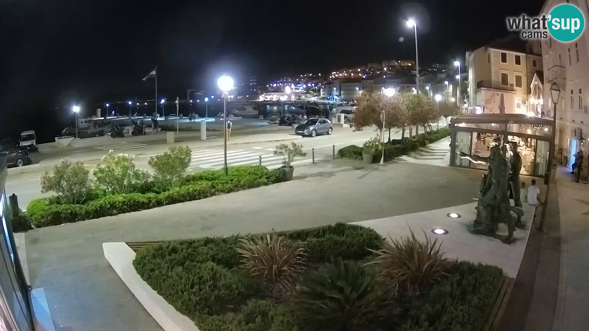 Live webcam Senj riva – seafront – Croatia