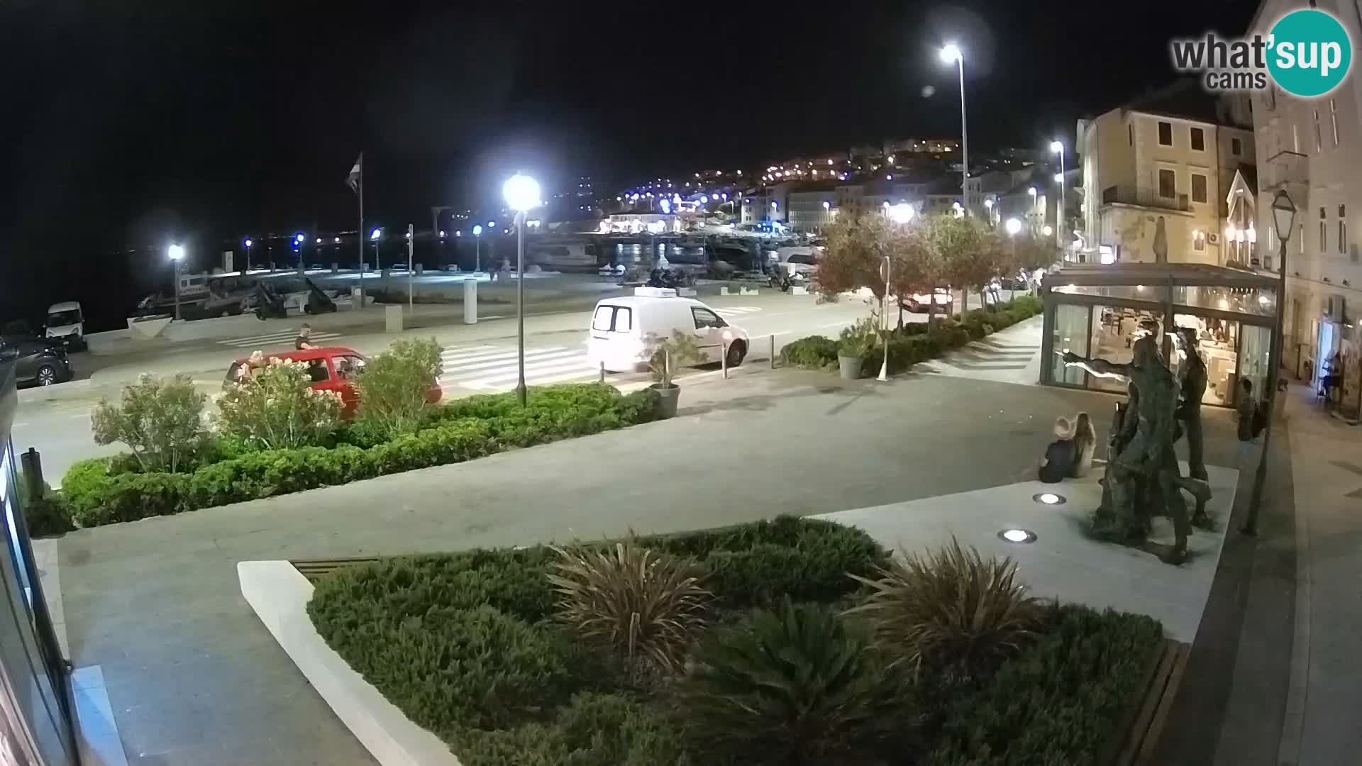 Webcam en vivo Senj riva – paseo marítimo