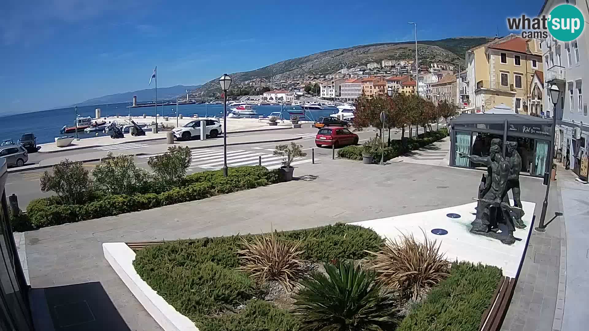 Webcam en vivo Senj riva – paseo marítimo