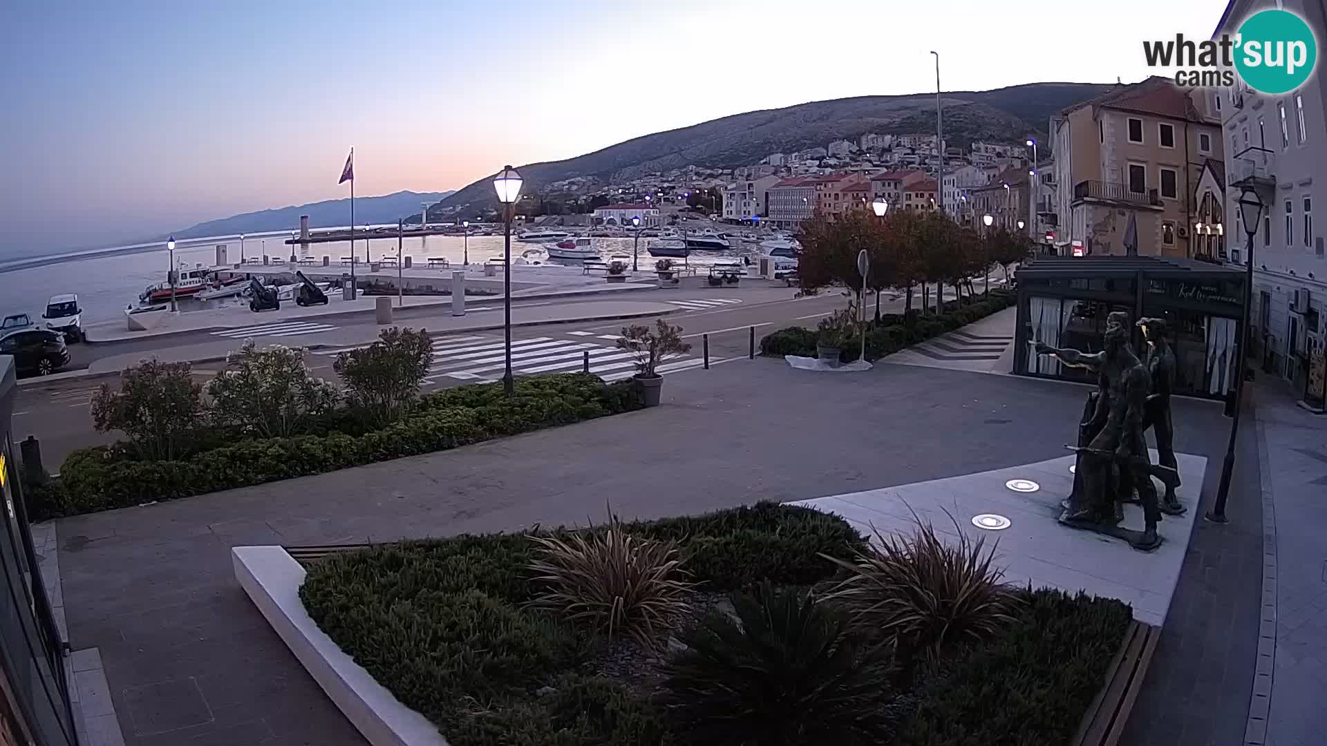 Live webcam Senj riva – seafront – Croatia