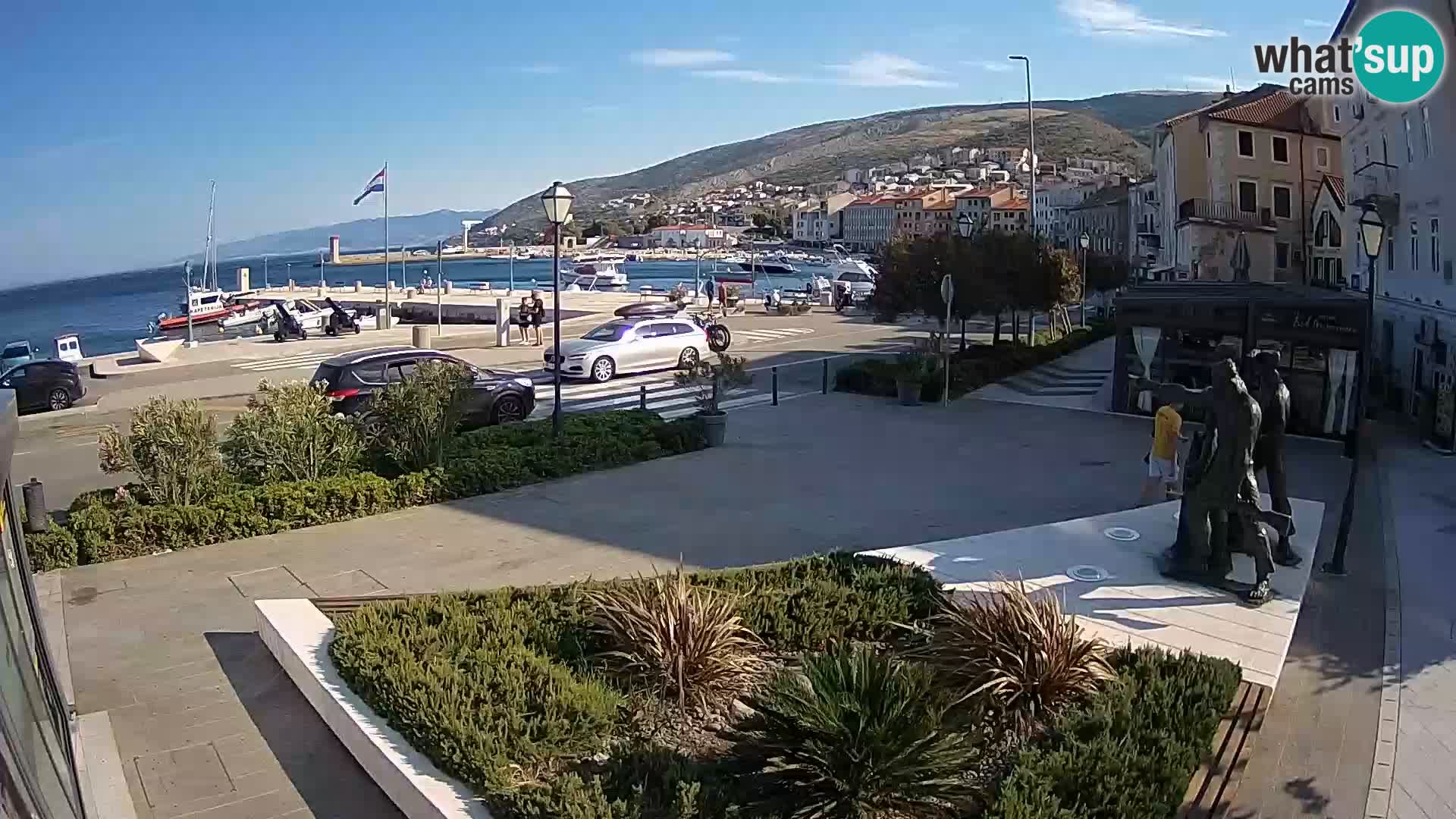 Live webcam Senj riva – seafront – Croatia