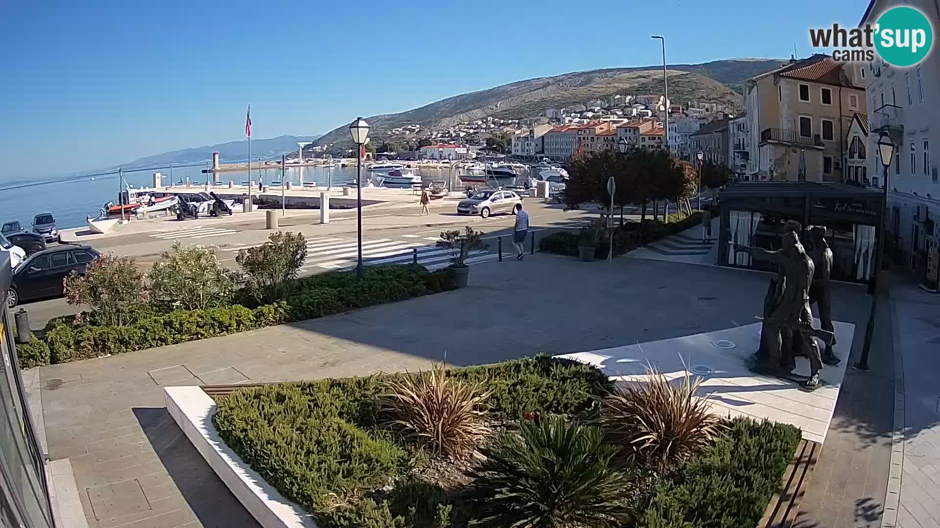 Live webcam Senj riva – seafront – Croatia