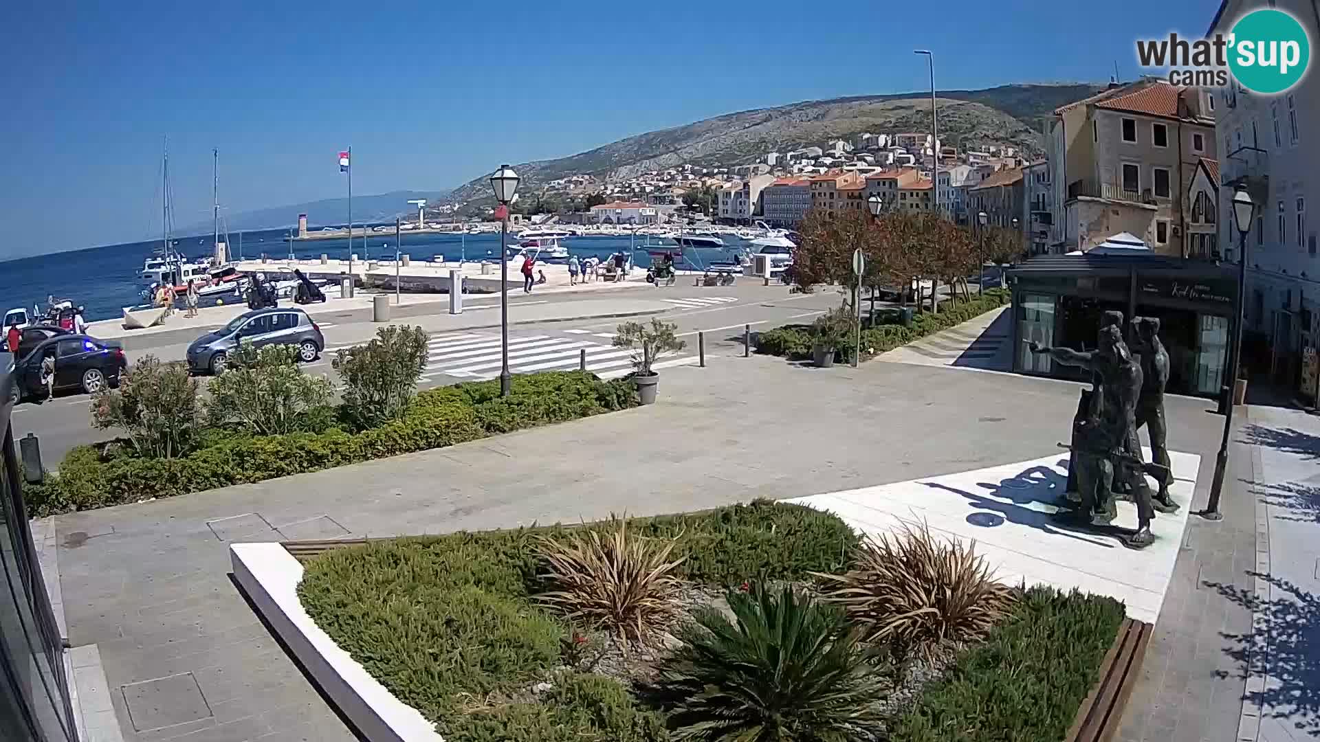 Spletna kamera v živo Senj riva – Hrvaška
