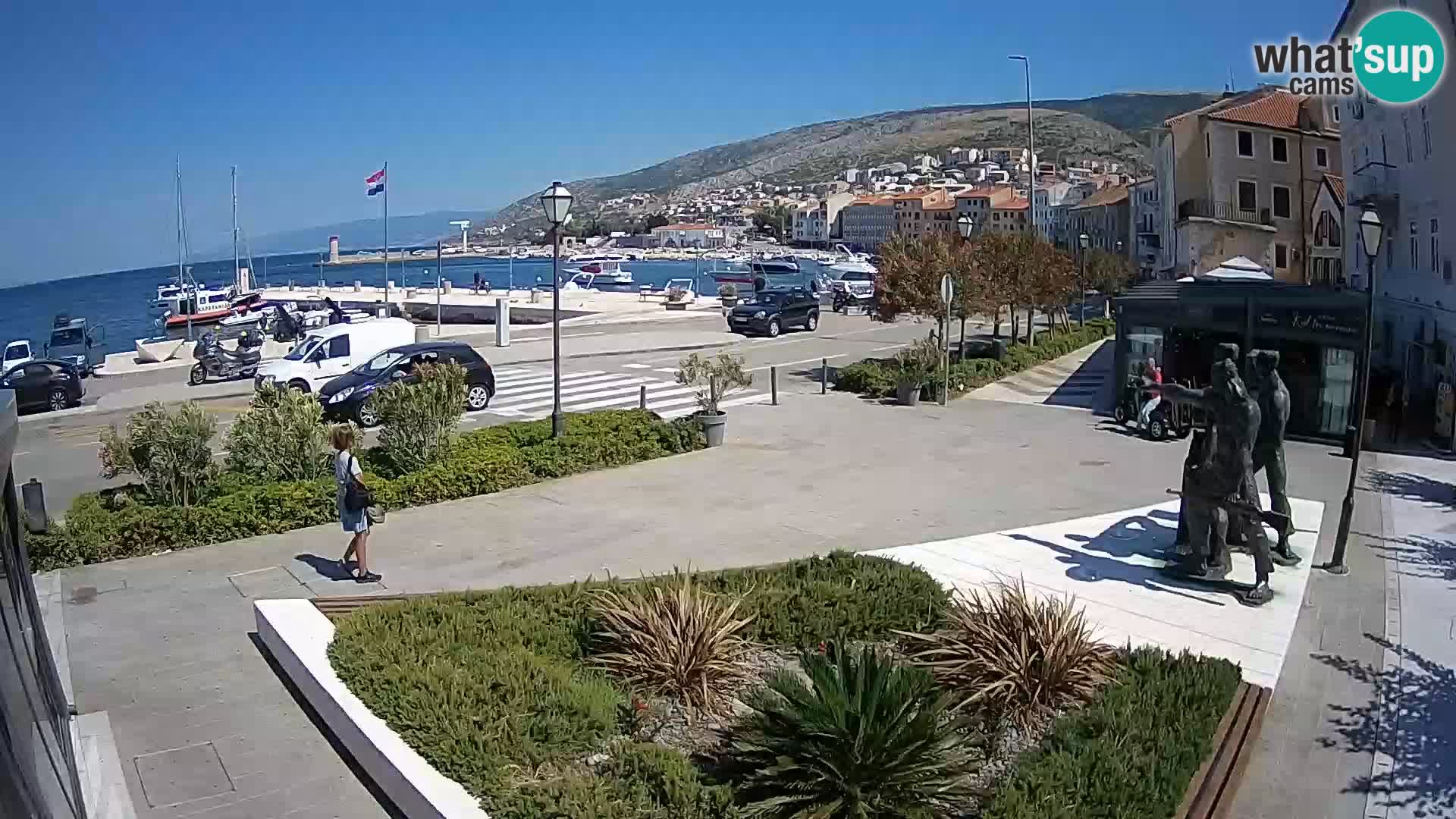 Spletna kamera v živo Senj riva – Hrvaška