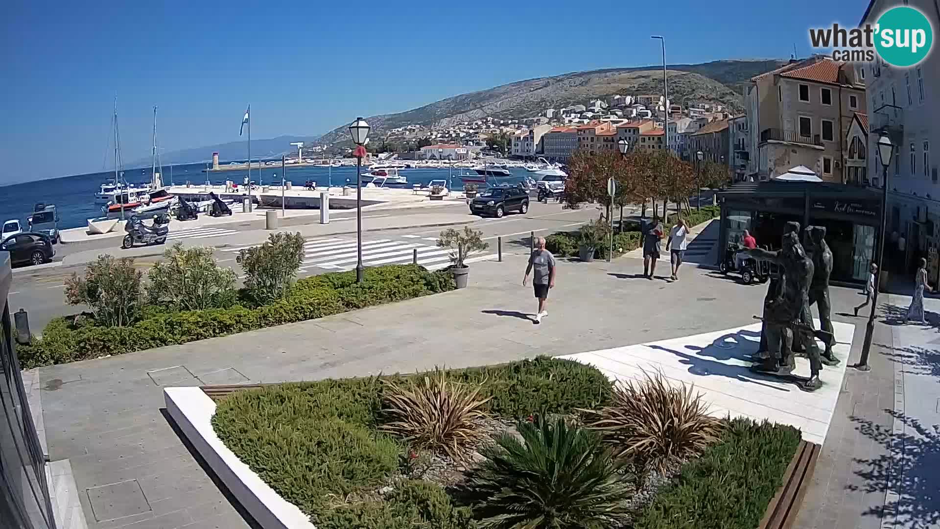 Spletna kamera v živo Senj riva – Hrvaška