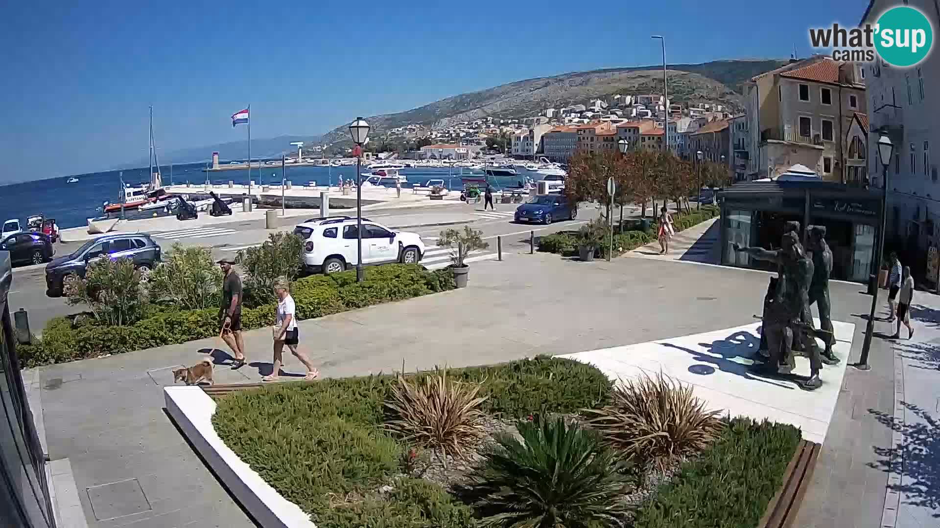 Live-Webcam Senj Riva – direkt am Meer – Kroatien
