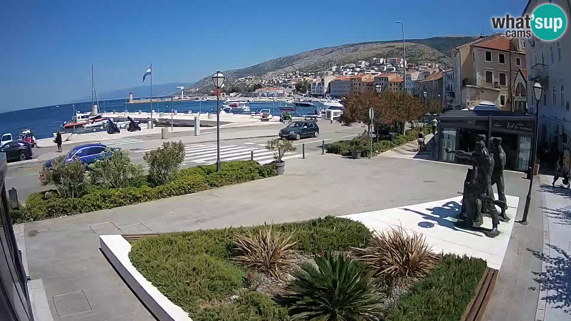 Live webcam Senj riva – seafront – Croatia