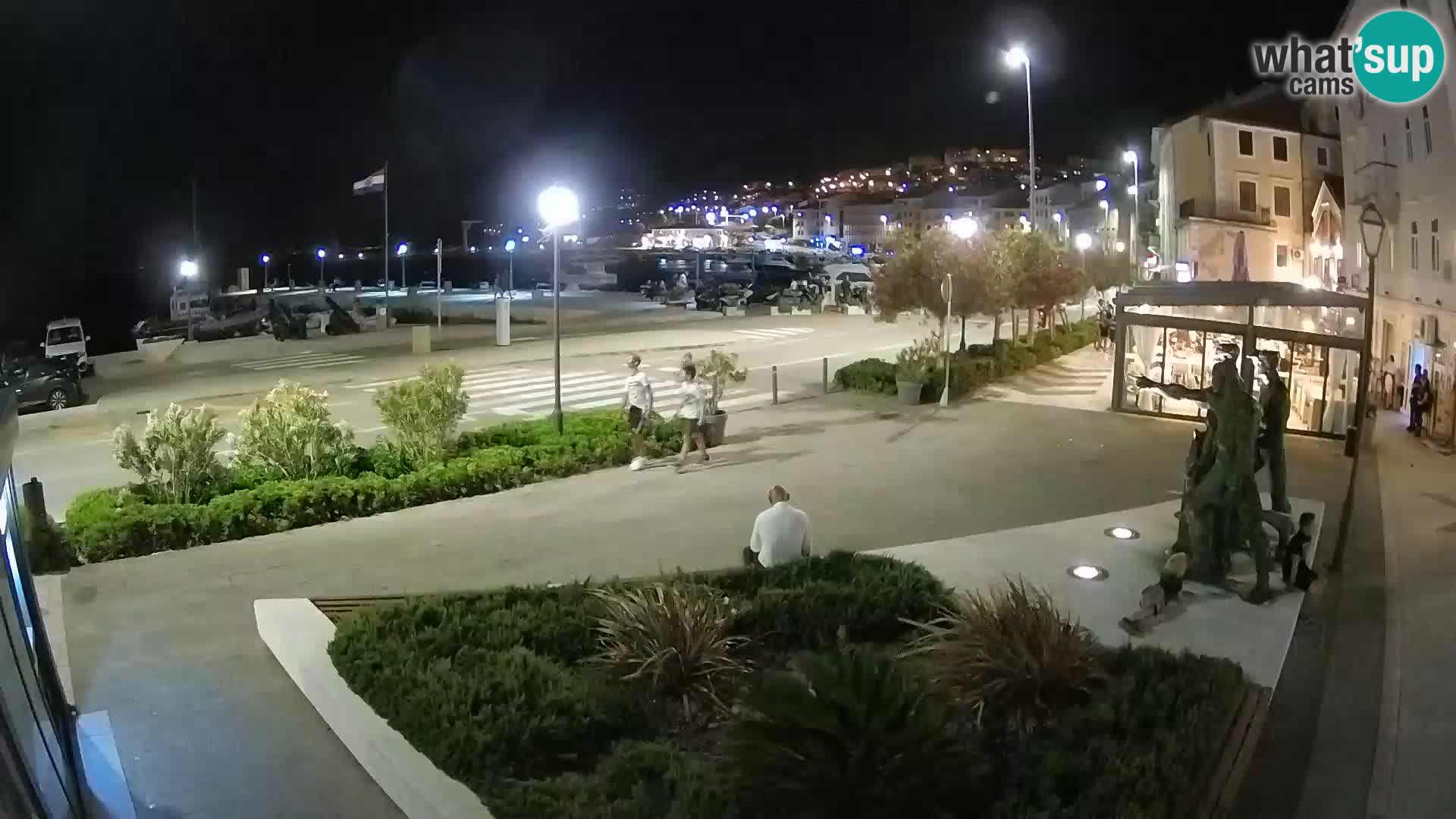 Webcam en vivo Senj riva – paseo marítimo