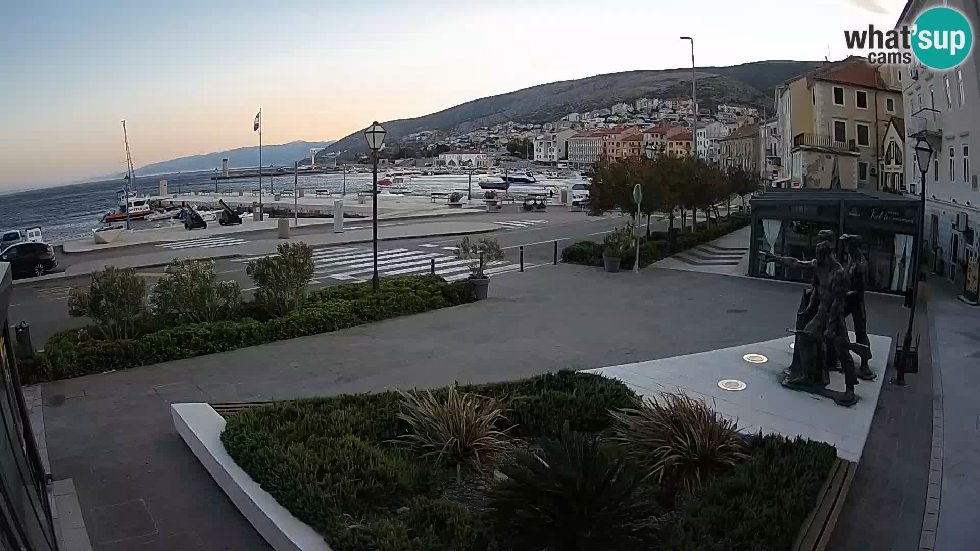 Webcam en vivo Senj riva – paseo marítimo