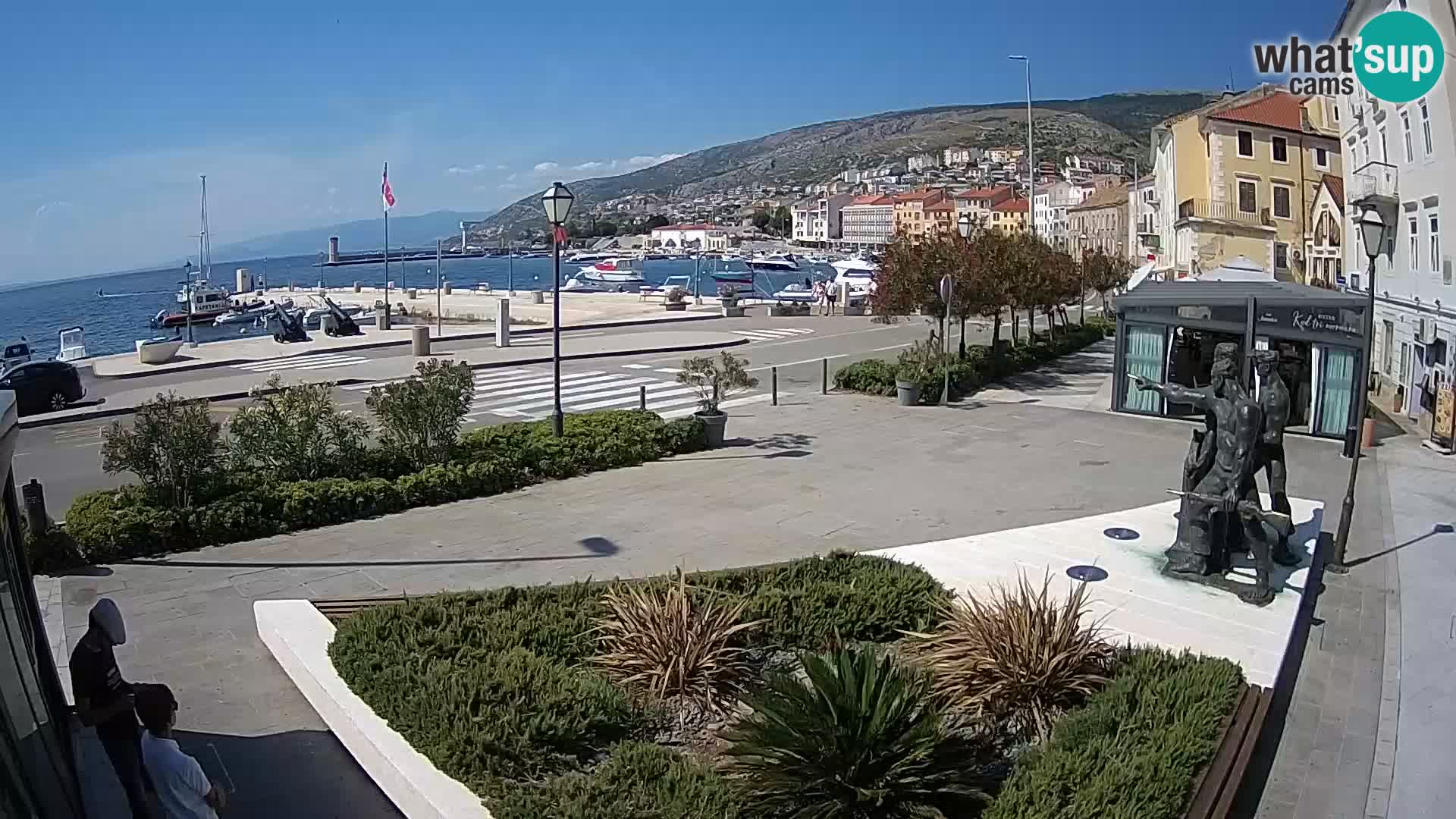 Webcam en vivo Senj riva – paseo marítimo