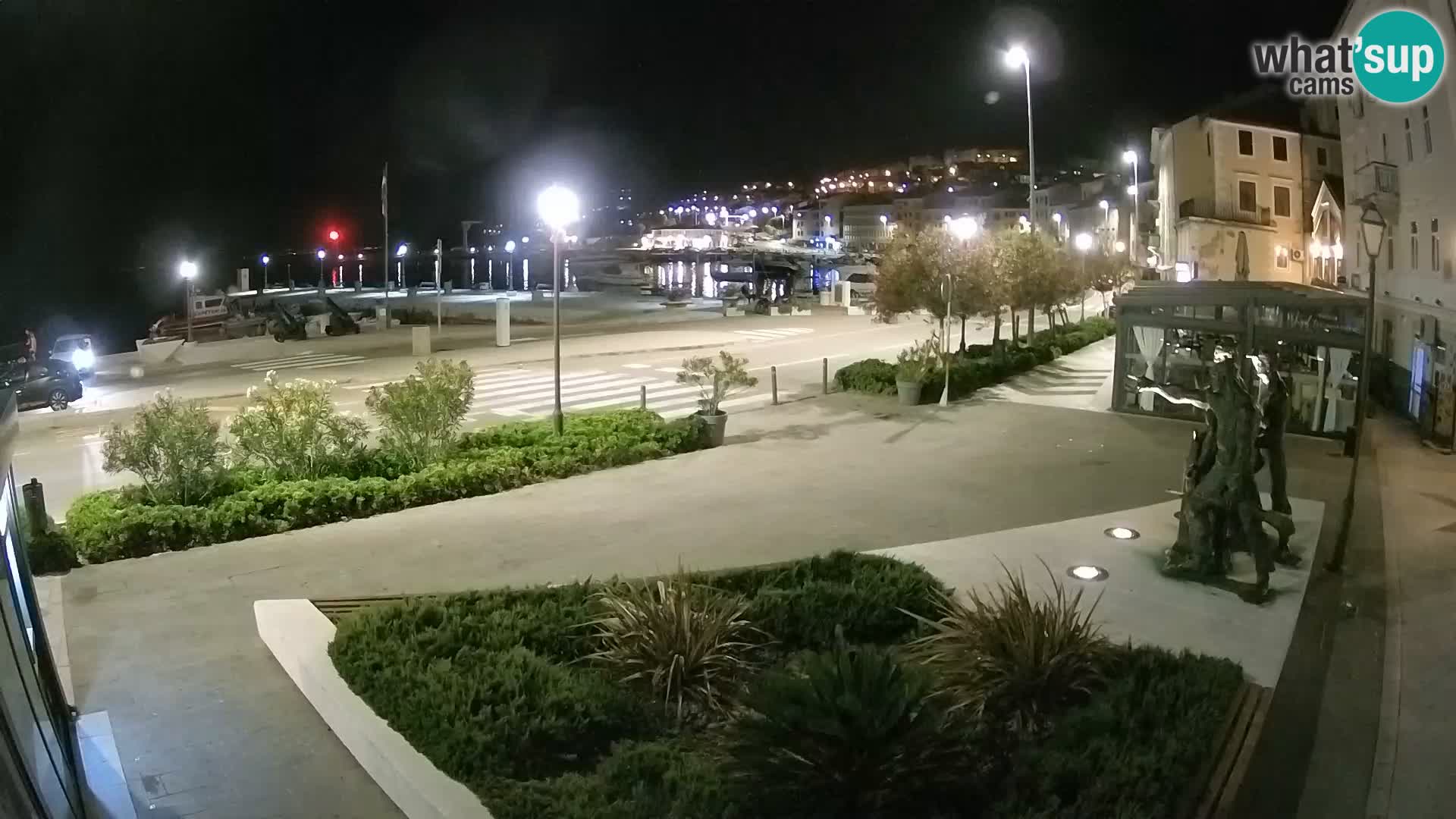 Webcam en vivo Senj riva – paseo marítimo