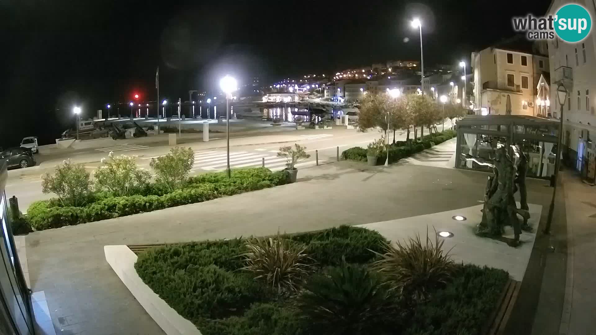 Webcam en vivo Senj riva – paseo marítimo