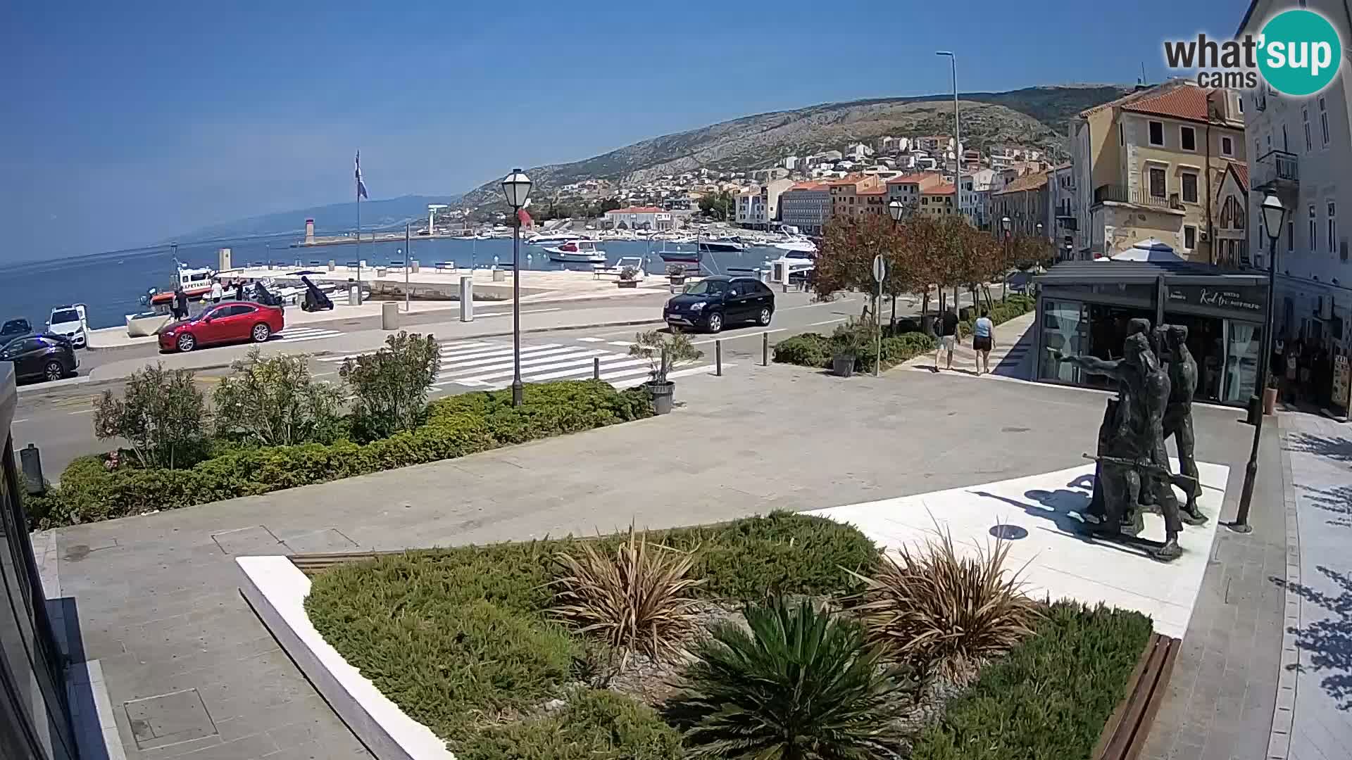 Webcam en vivo Senj riva – paseo marítimo