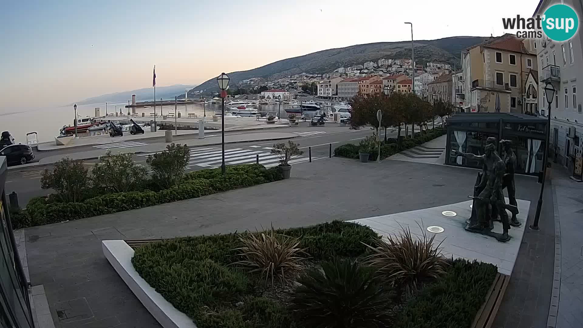 Webcam en vivo Senj riva – paseo marítimo