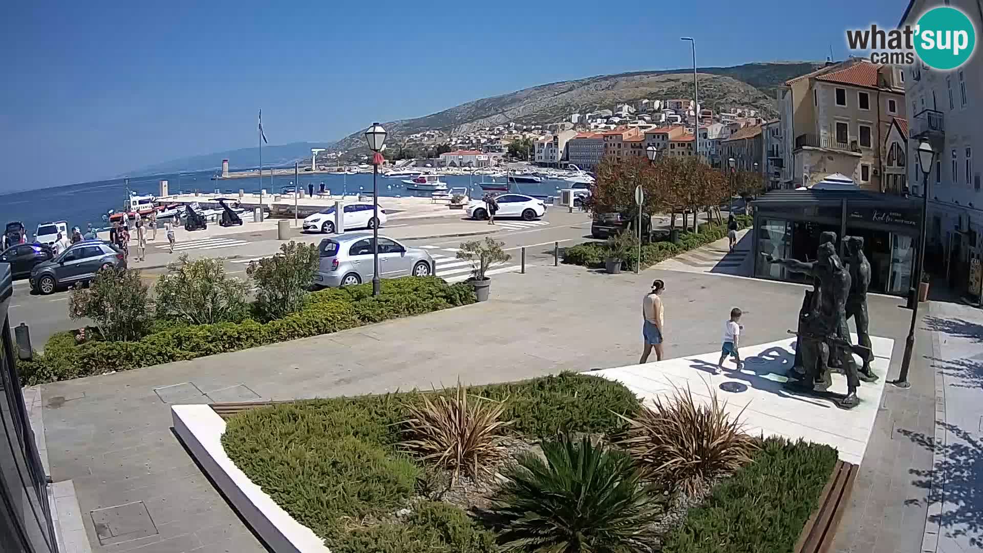 Spletna kamera v živo Senj riva – Hrvaška
