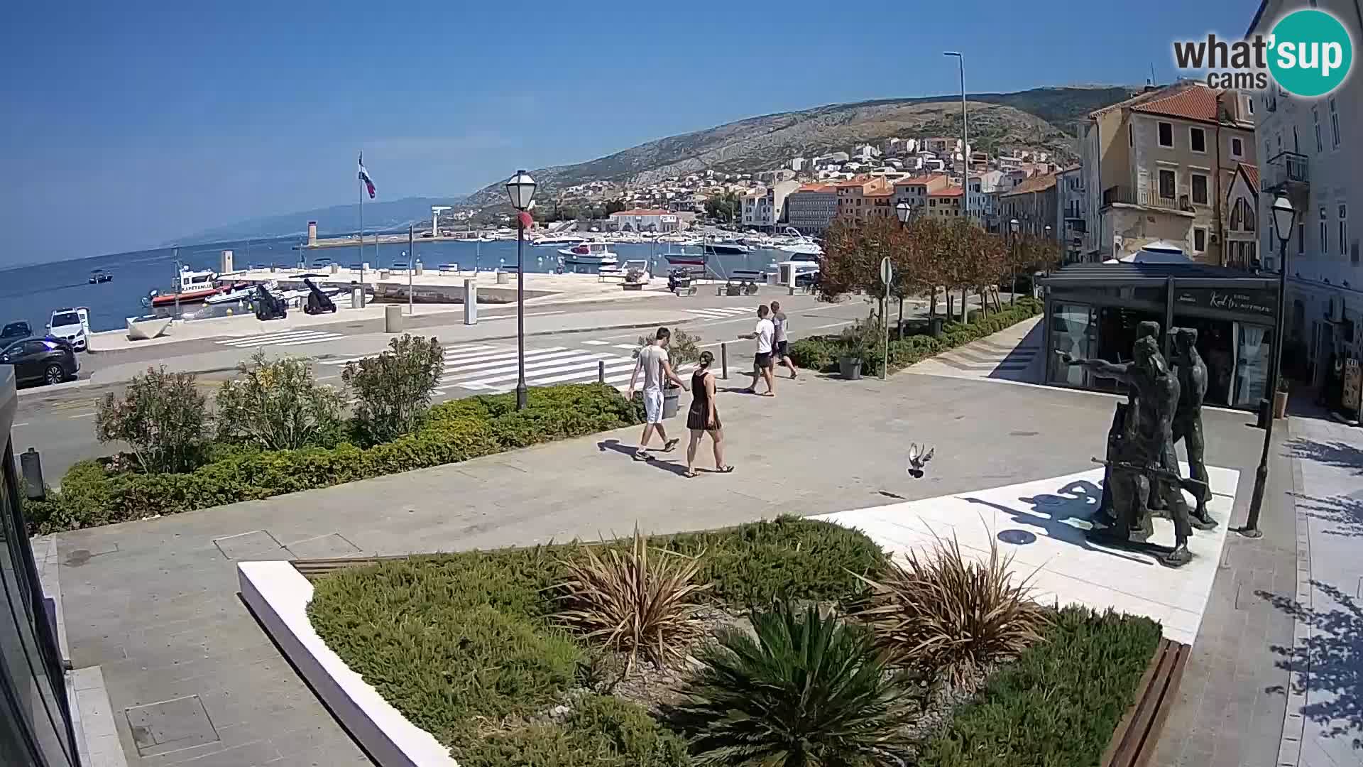 Spletna kamera v živo Senj riva – Hrvaška
