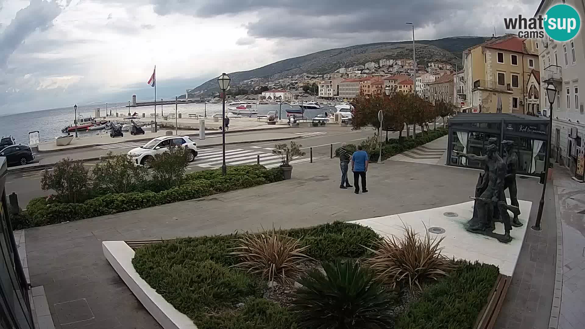 Live webcam Senj riva – fronte mare