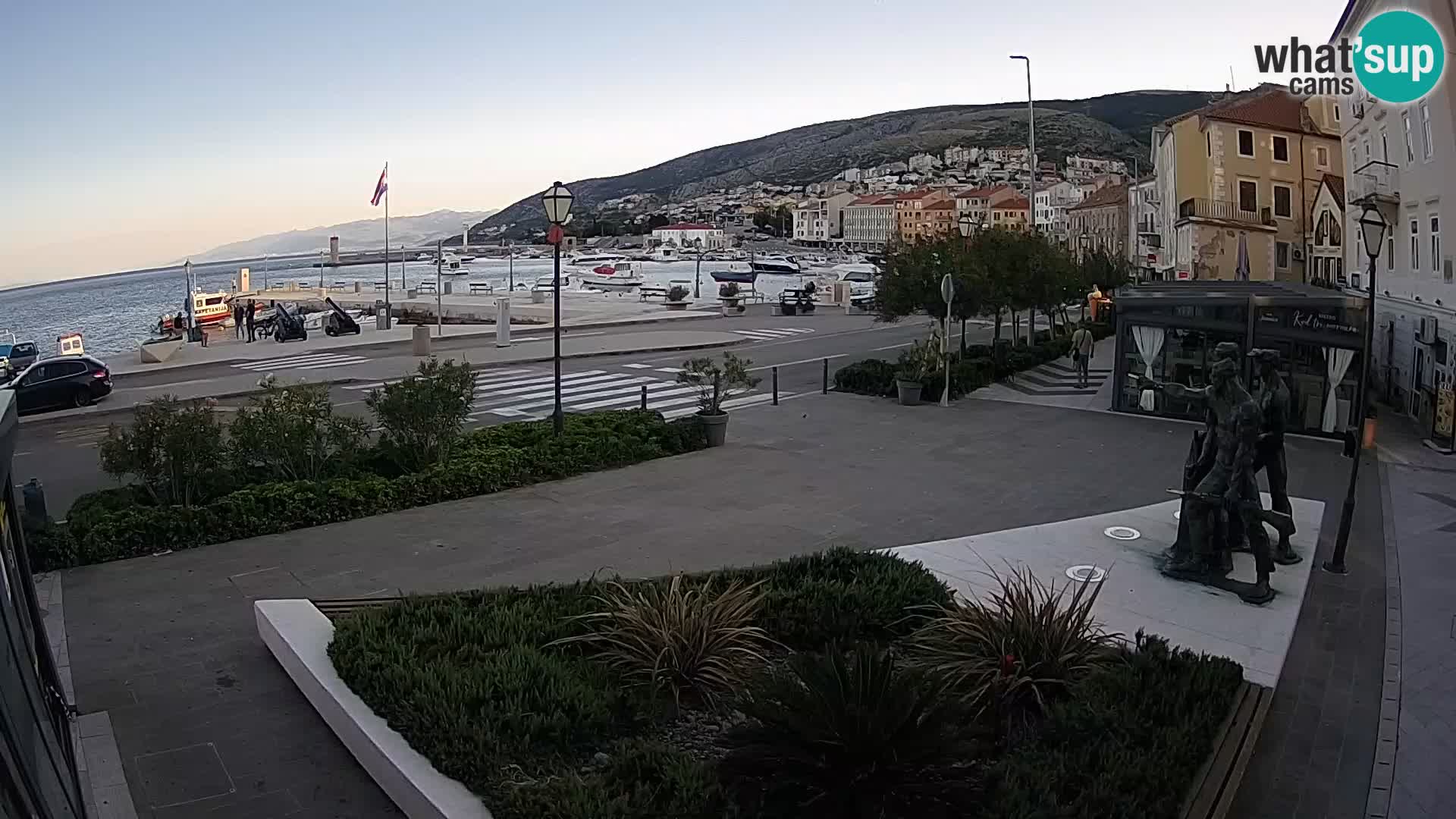 Live-Webcam Senj Riva – direkt am Meer – Kroatien