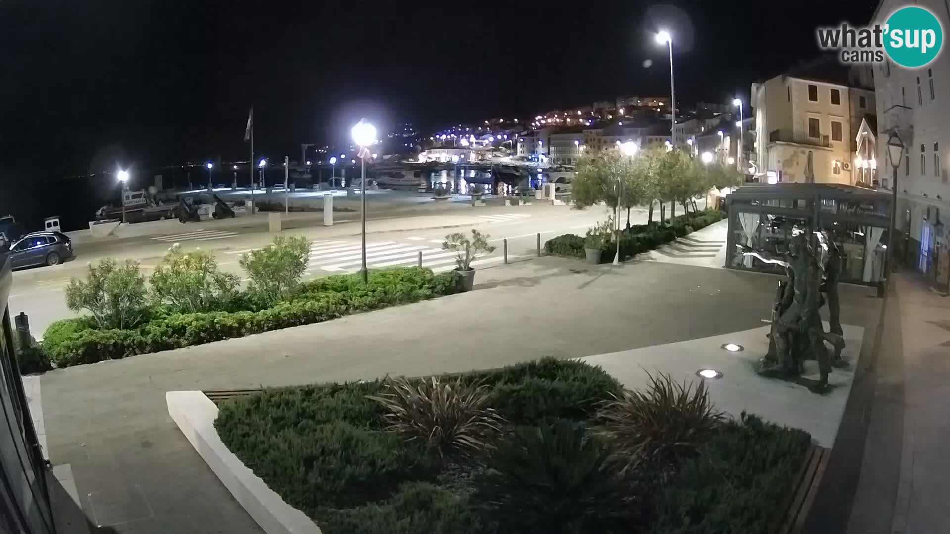 Live-Webcam Senj Riva – direkt am Meer – Kroatien