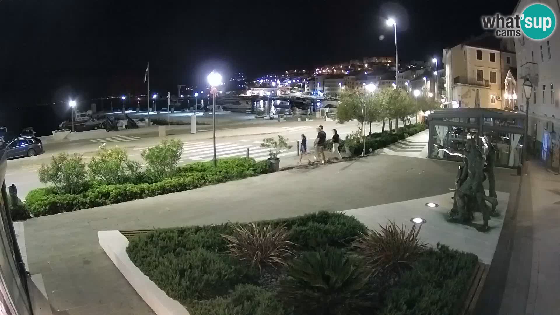 Live webcam Senj riva – seafront – Croatia