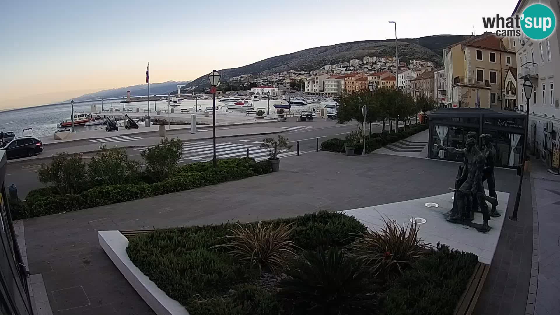 Live webcam Senj riva – seafront – Croatia