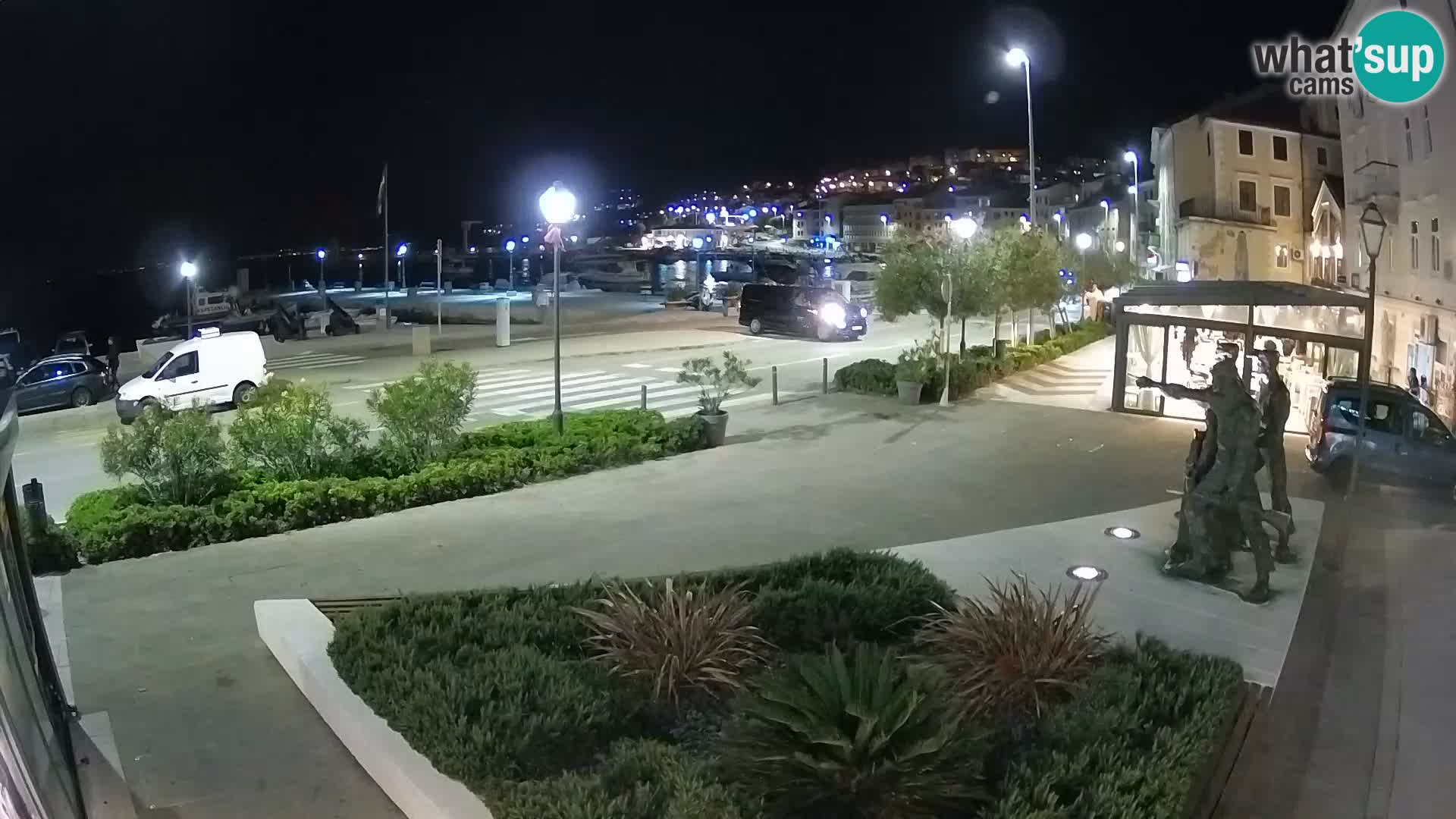 Webcam en vivo Senj riva – paseo marítimo