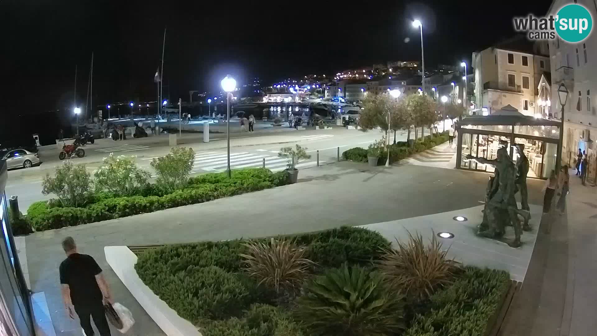 Live webcam Senj riva – seafront – Croatia
