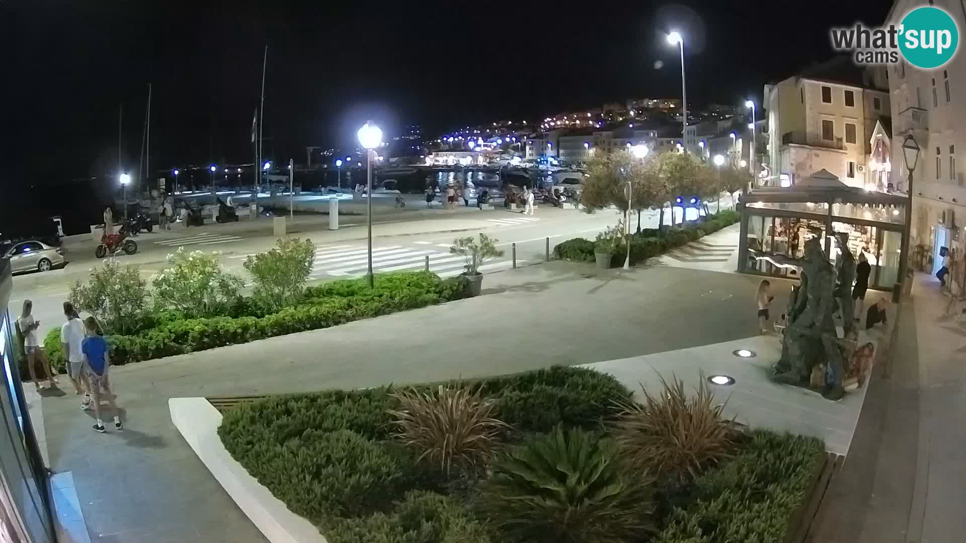 Webcam en vivo Senj riva – paseo marítimo