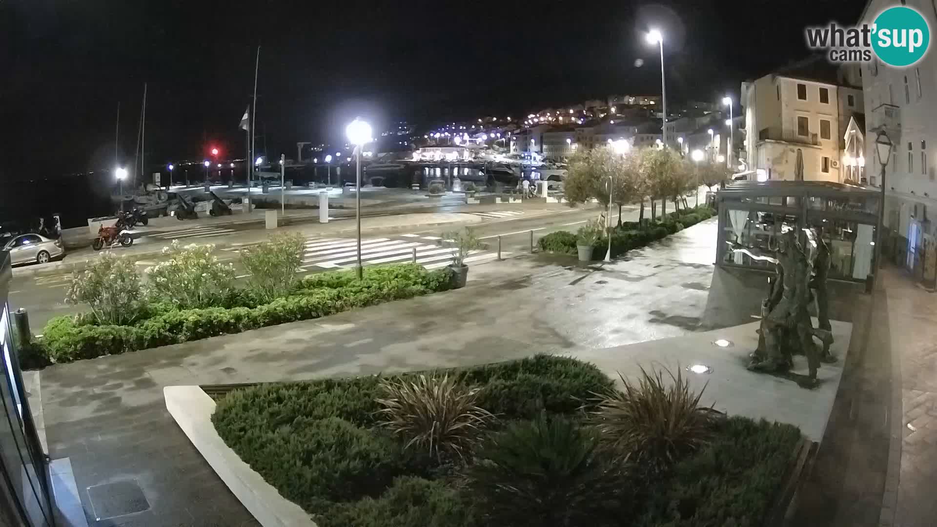 Live webcam Senj riva – seafront – Croatia