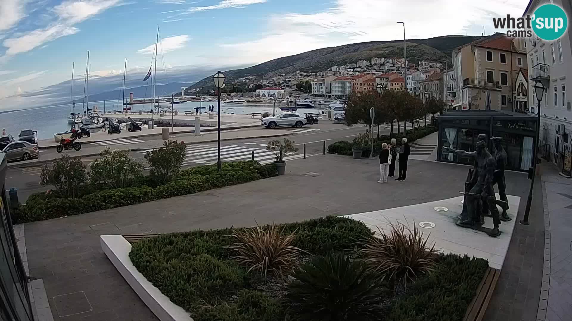 Webcam en vivo Senj riva – paseo marítimo