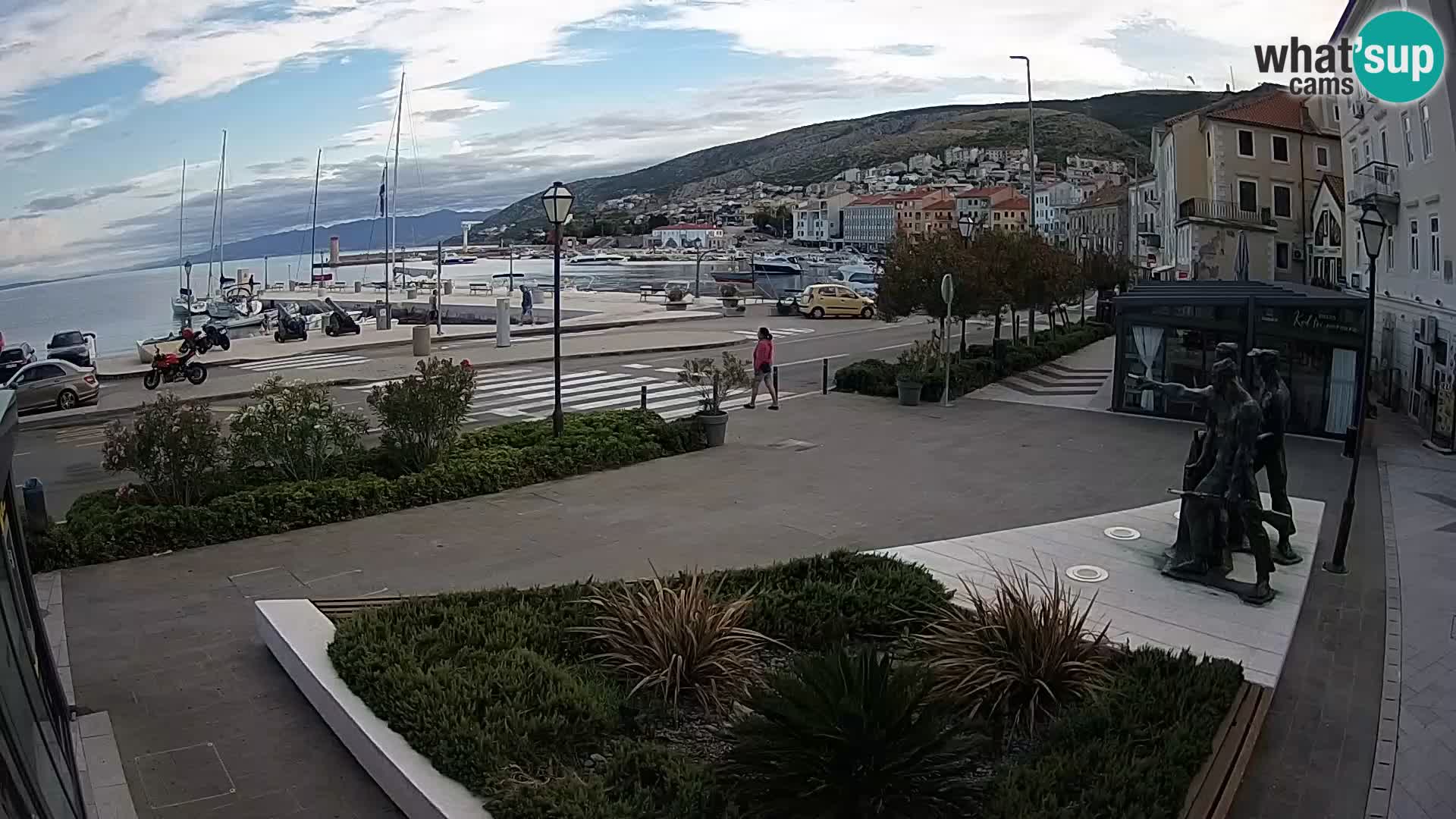 Spletna kamera v živo Senj riva – Hrvaška