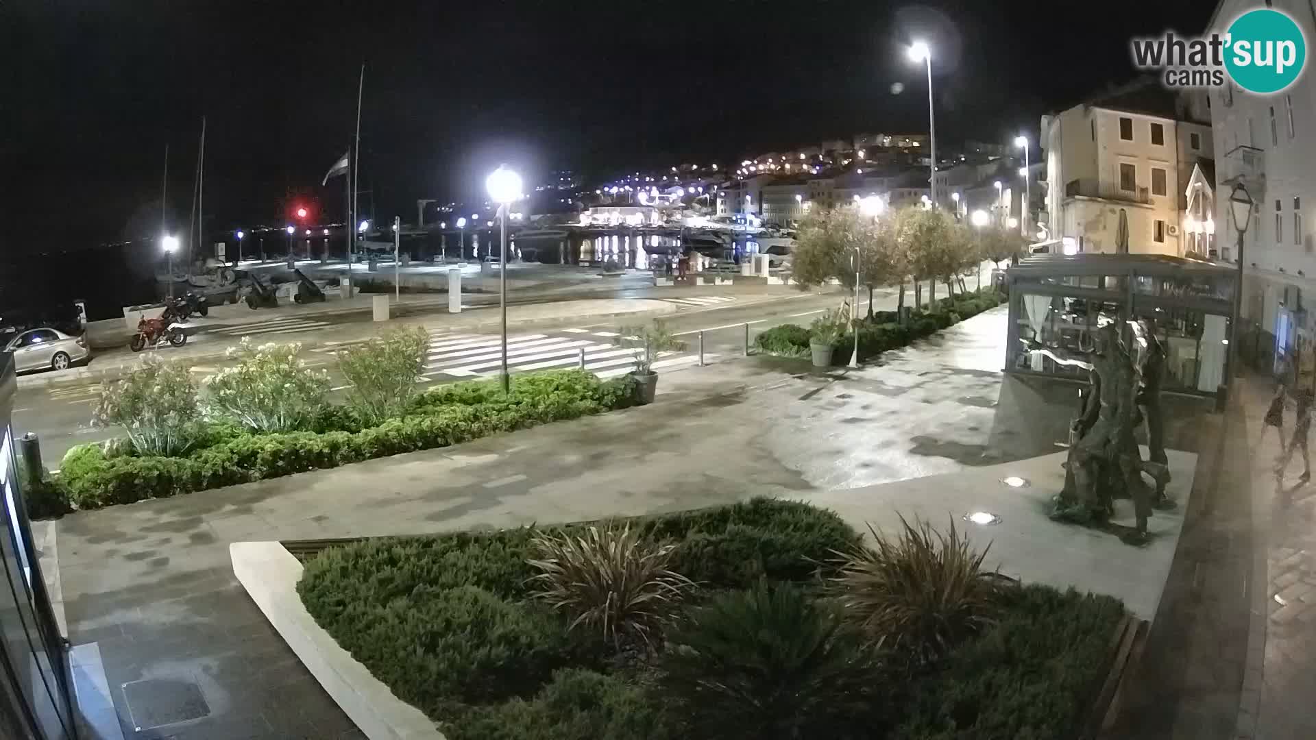 Live webcam Senj riva – seafront – Croatia