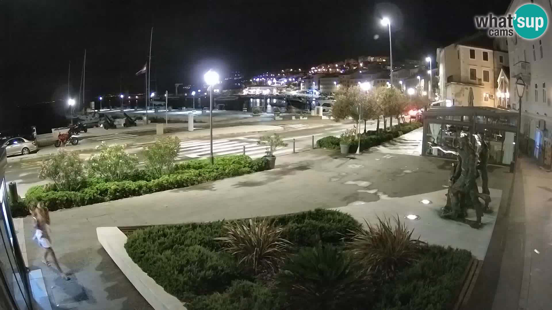 Live-Webcam Senj Riva – direkt am Meer – Kroatien