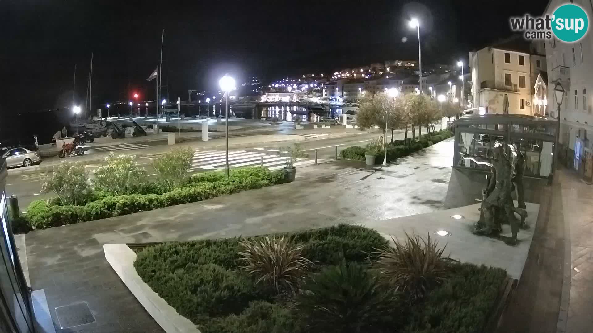 Live webcam Senj riva – seafront – Croatia