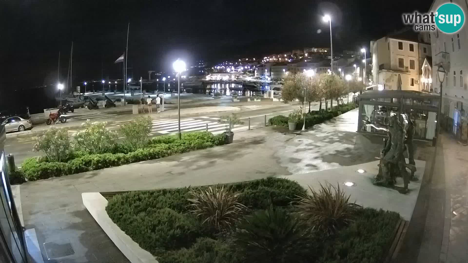 Live-Webcam Senj Riva – direkt am Meer – Kroatien