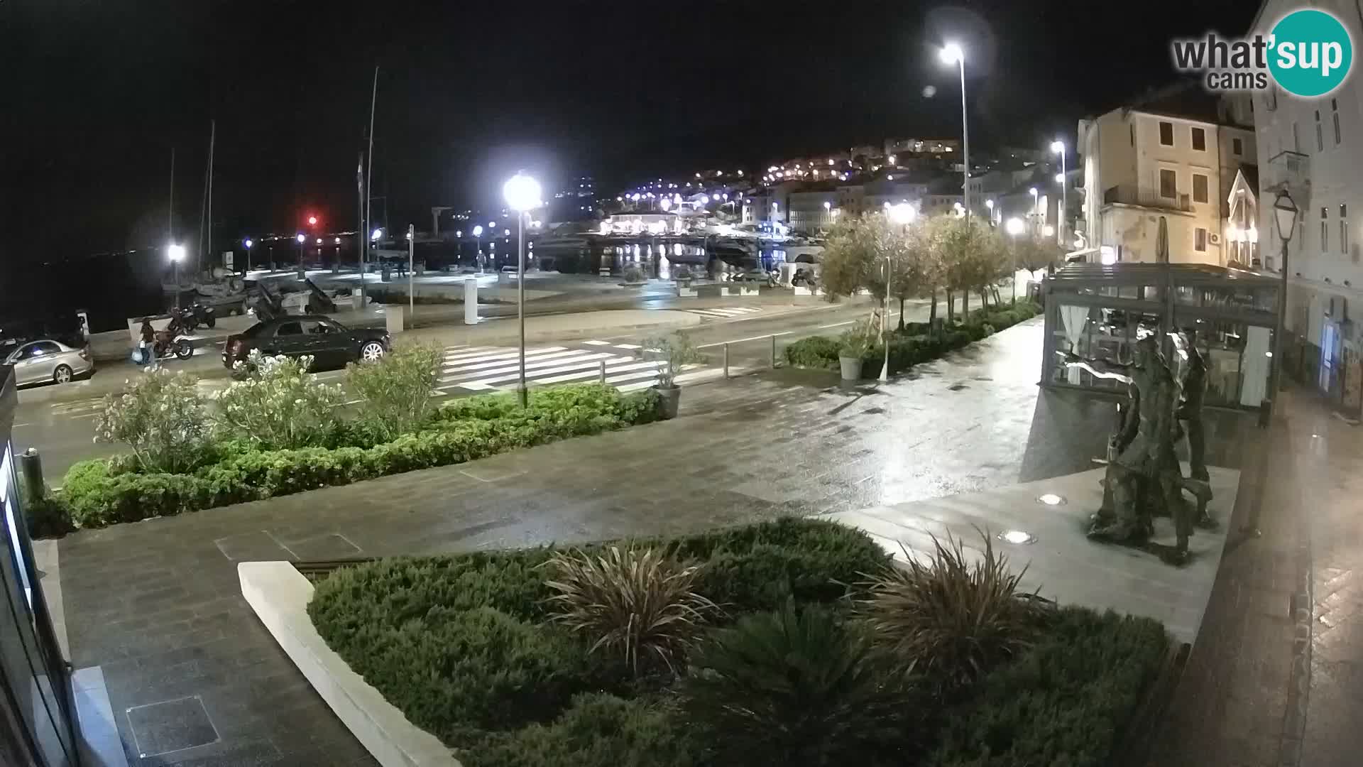 Live webcam Senj riva – seafront – Croatia