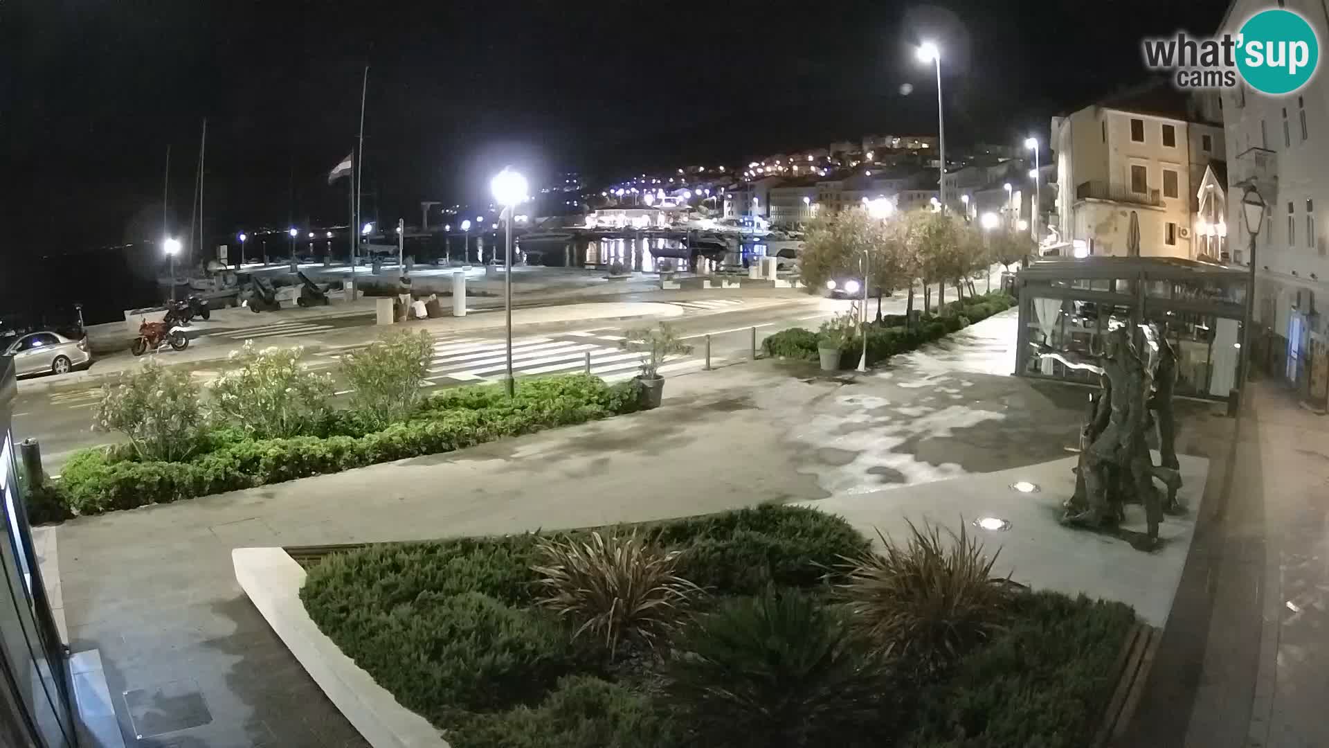 Webcam en vivo Senj riva – paseo marítimo