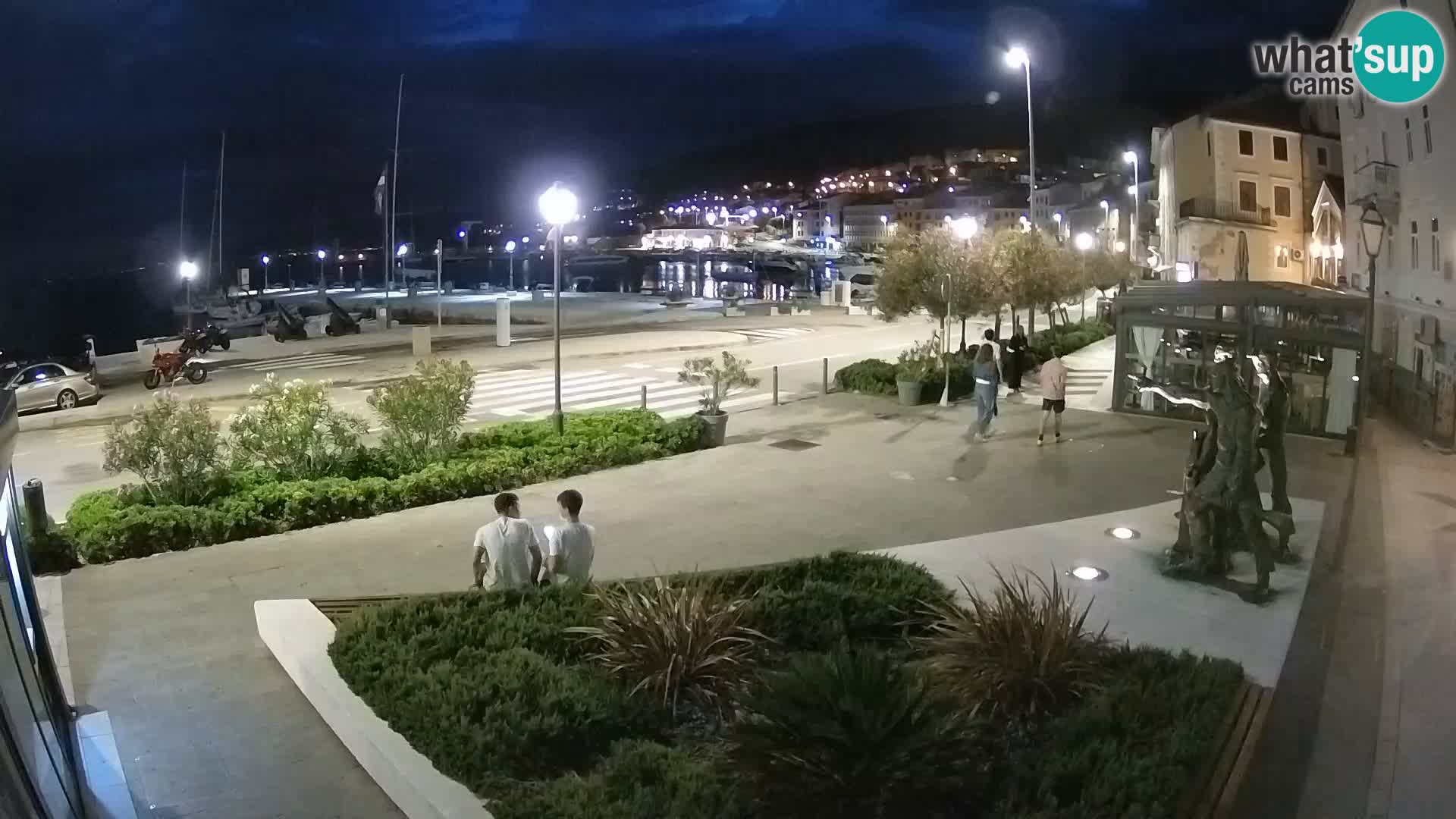 Live webcam Senj riva – seafront – Croatia