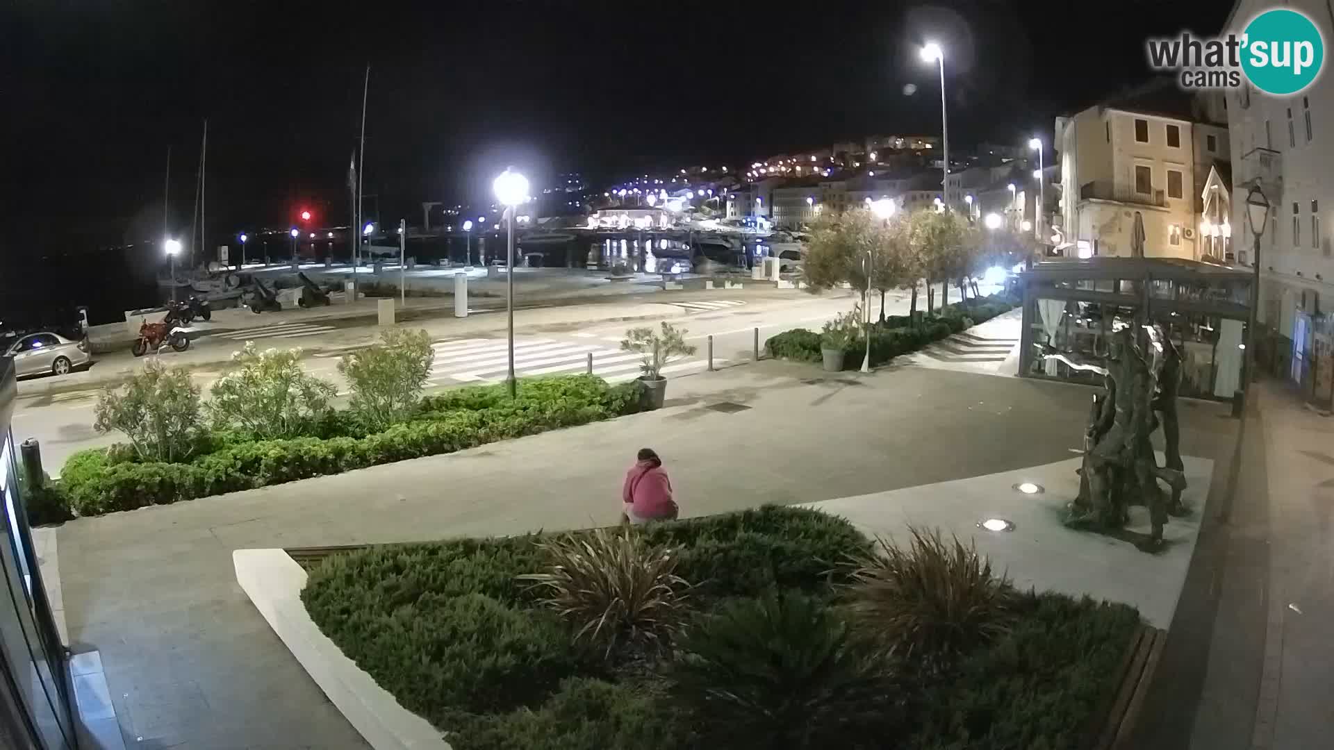 Live webcam Senj riva – seafront – Croatia
