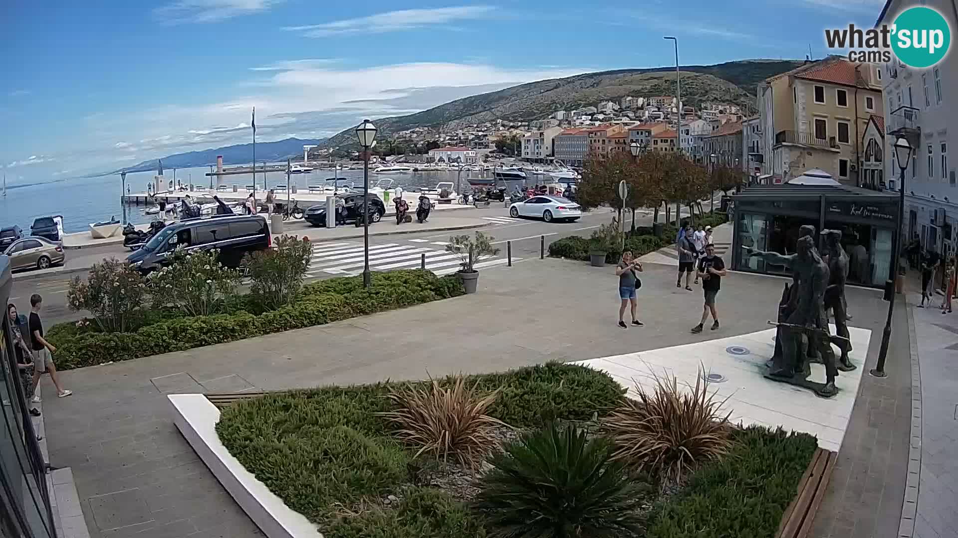 Webcam en vivo Senj riva – paseo marítimo