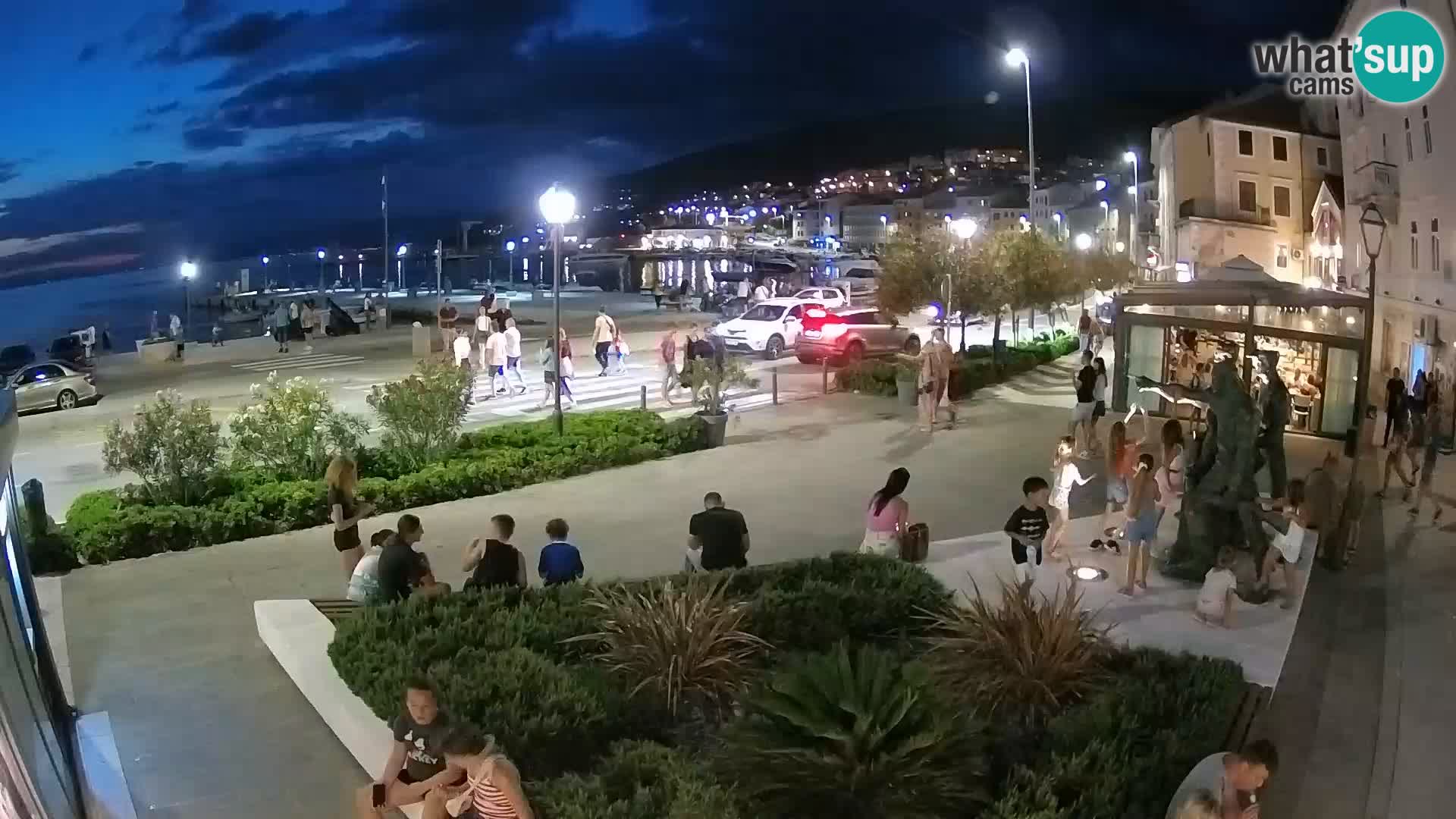 Webcam en direct Senj Riva – front de mer