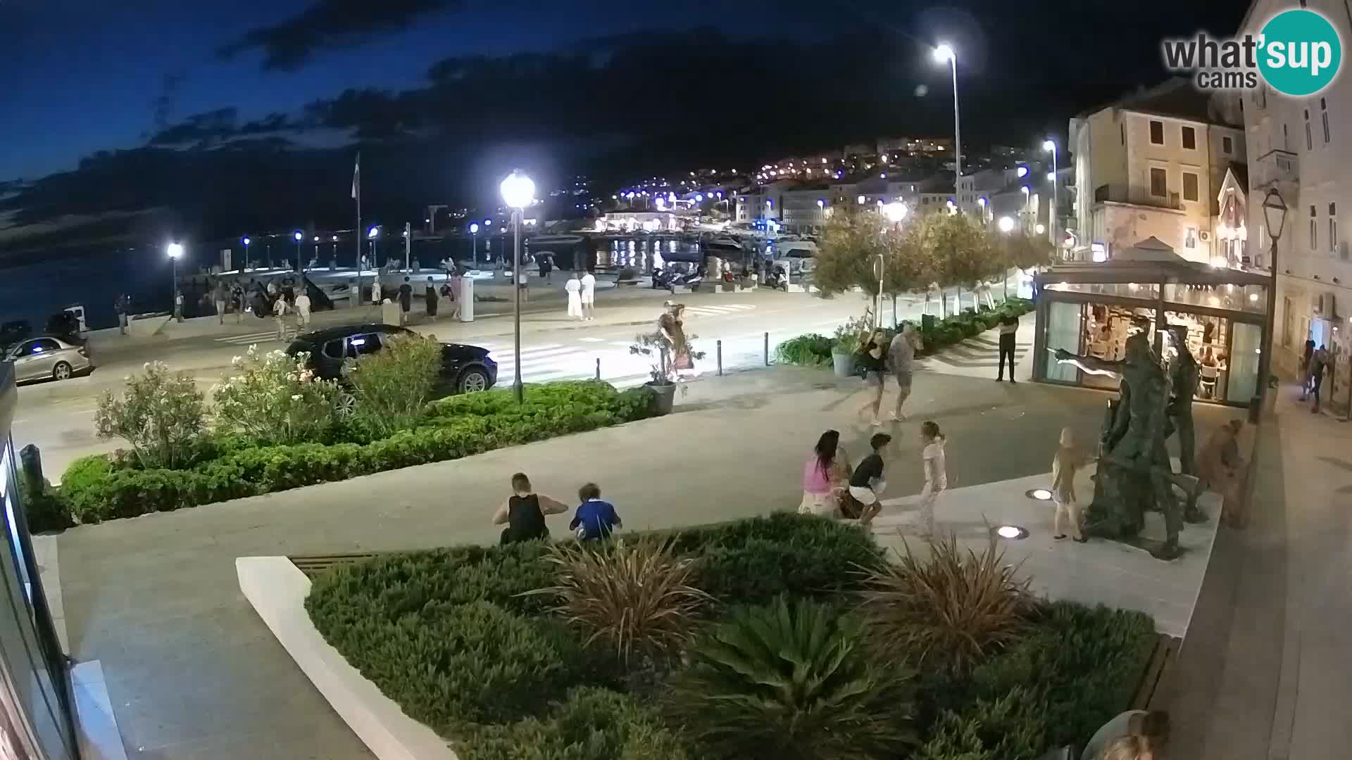 Webcam en vivo Senj riva – paseo marítimo