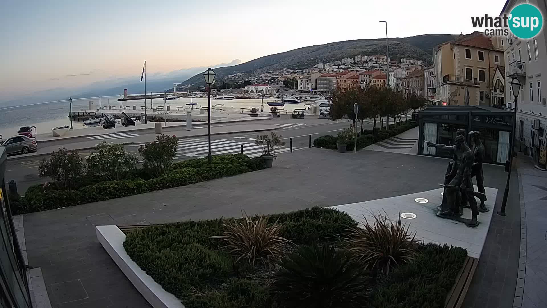 Live-Webcam Senj Riva – direkt am Meer – Kroatien